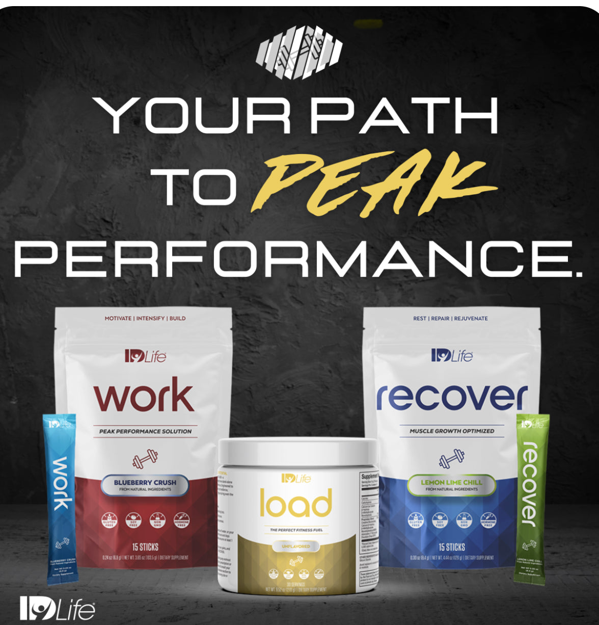 ID Fitness Stack (Pre, During, Post)