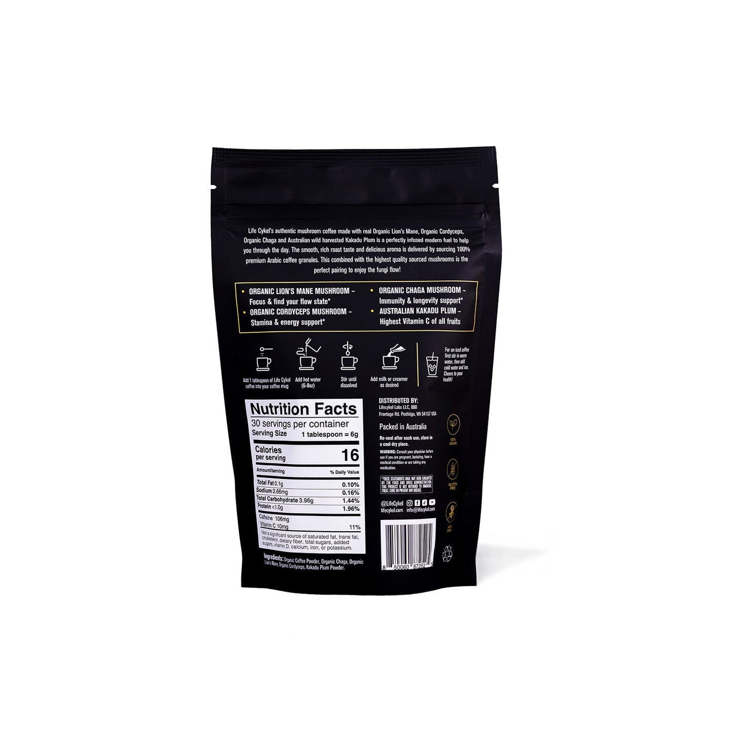 Mushroom Coffee (LifeCykel)