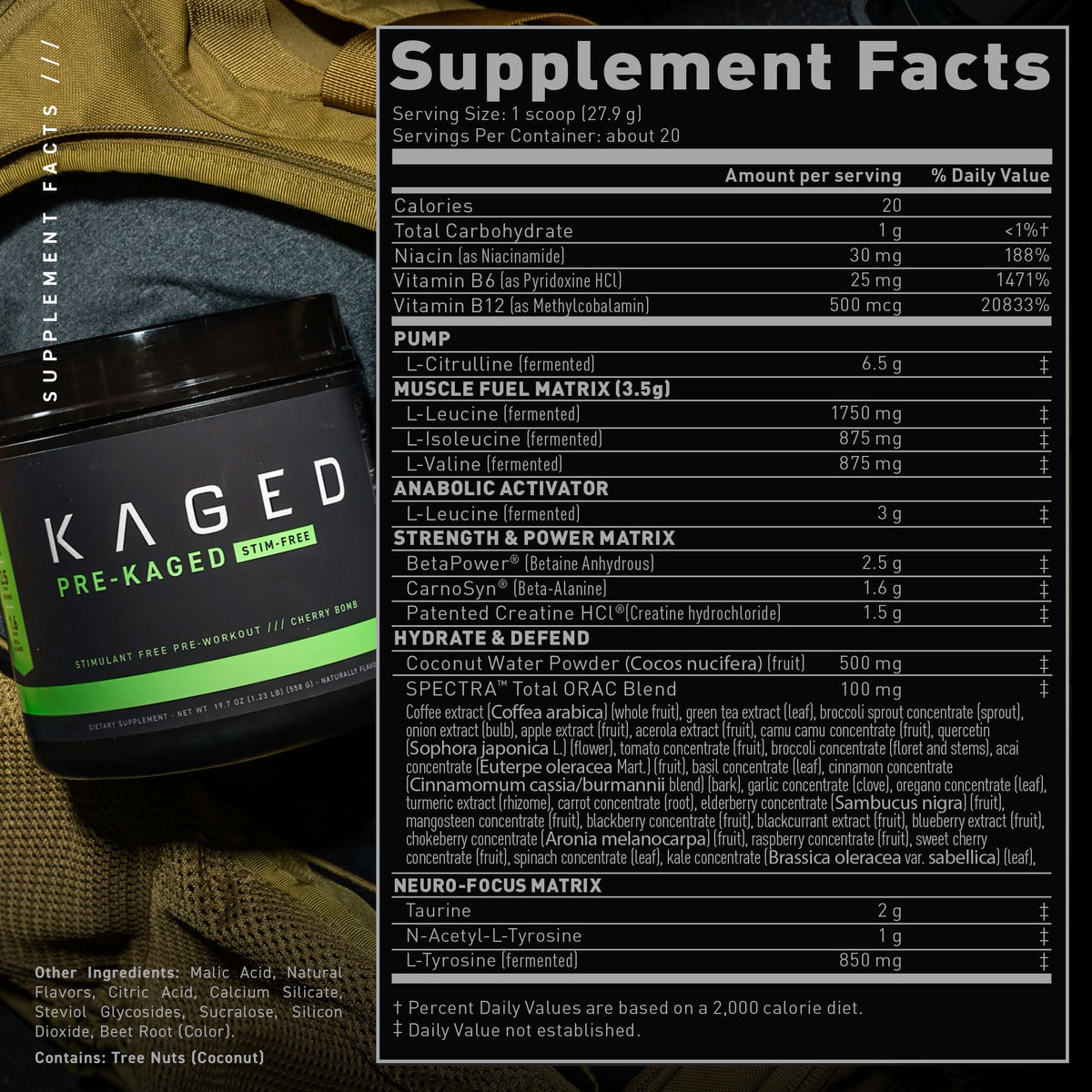 Pre Kaged (Non Stimulant)