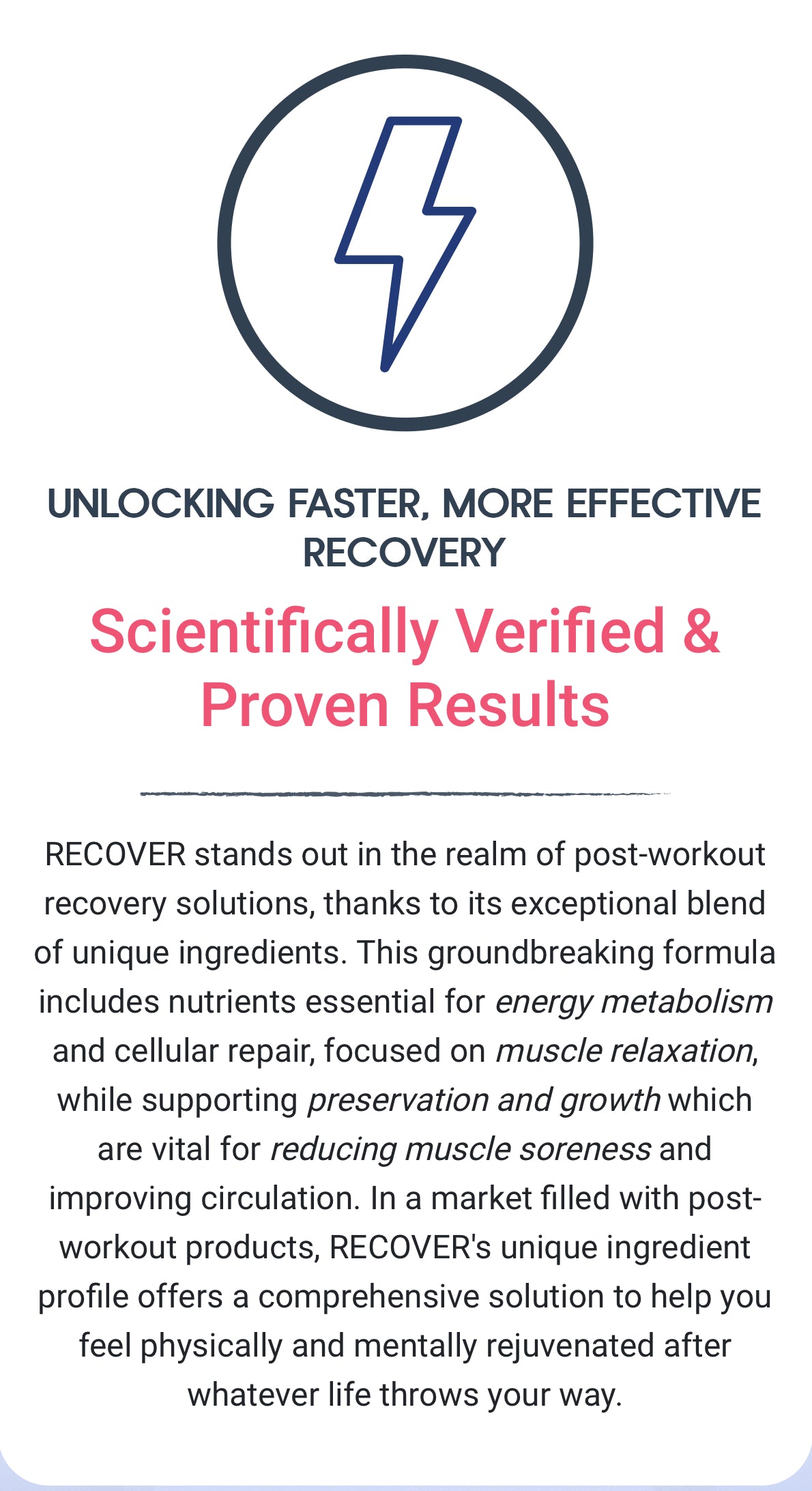 ID Fitness: Recover (Aminos, TartCherry,HMB)