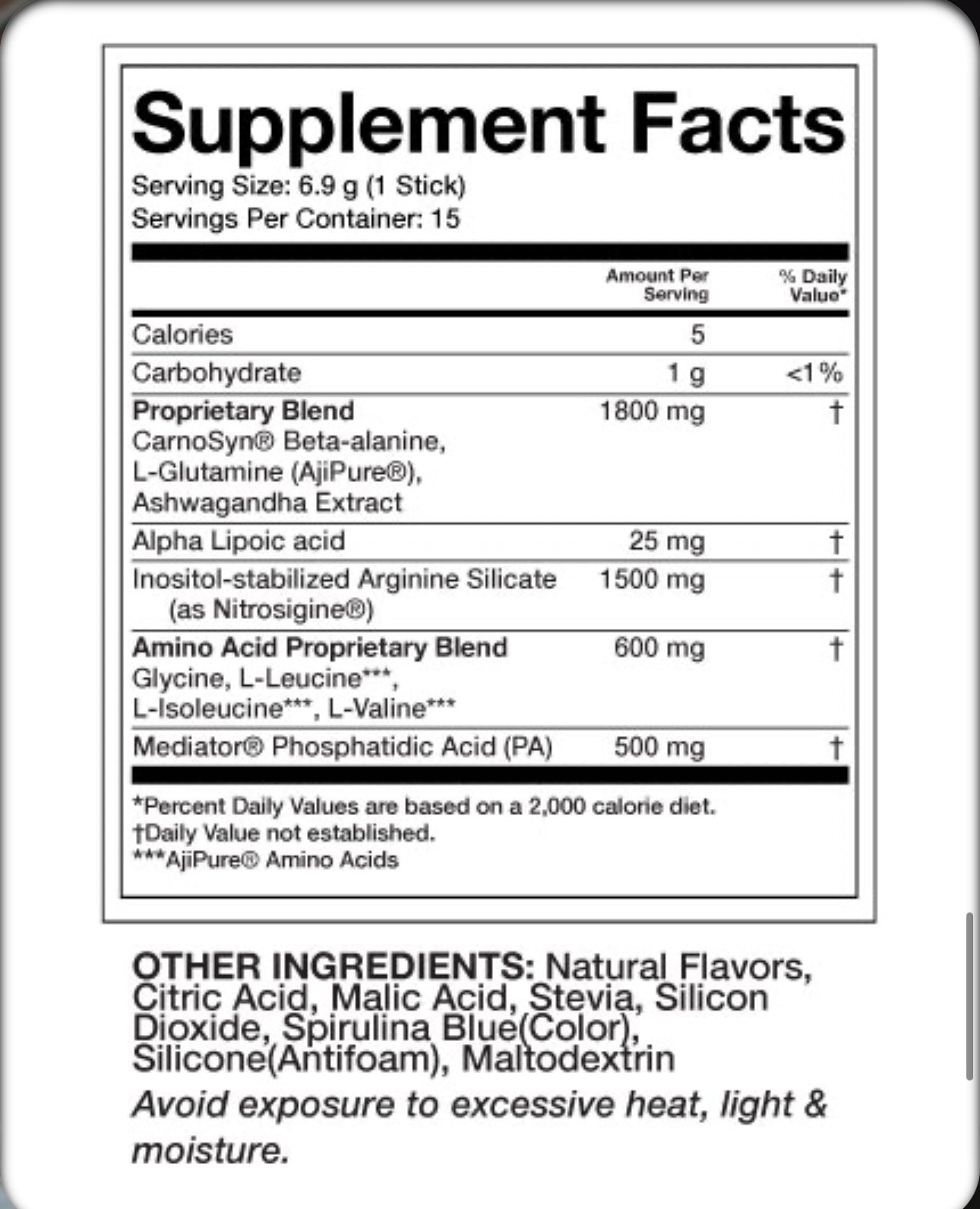 IDFitness: Work (Non Stimulant)