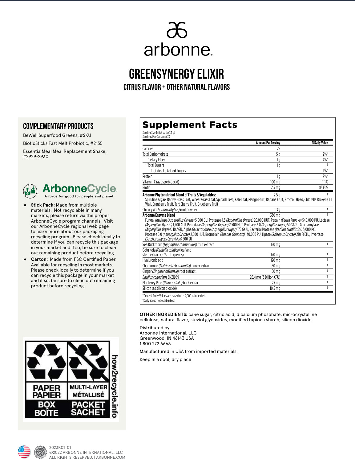 GreenSynergy Elixir