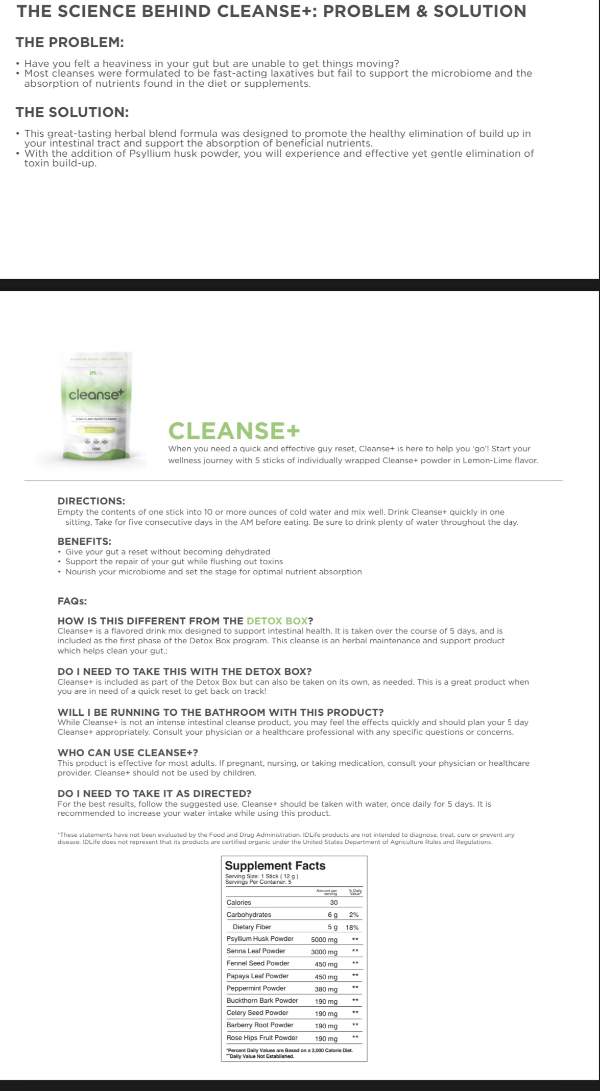 ID Life Cleanse+