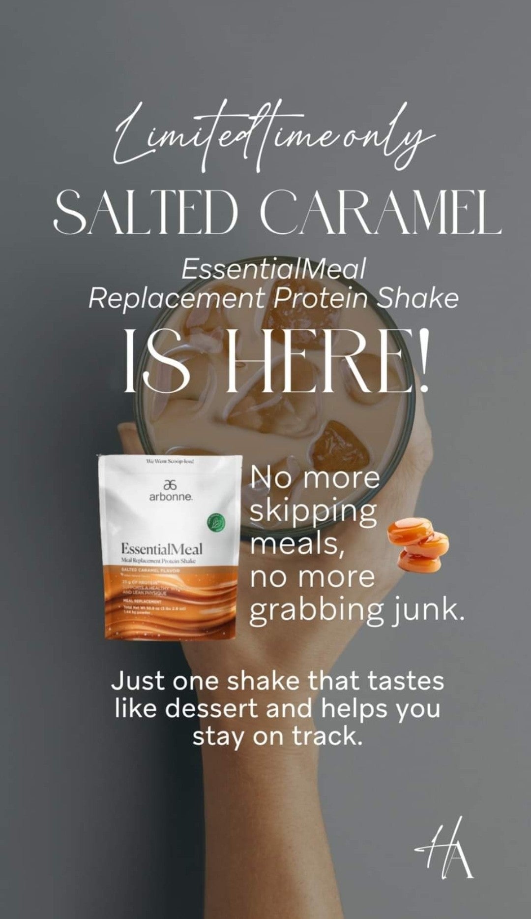 Arbonne Essential Meal (Salted Caramel) Limited ****